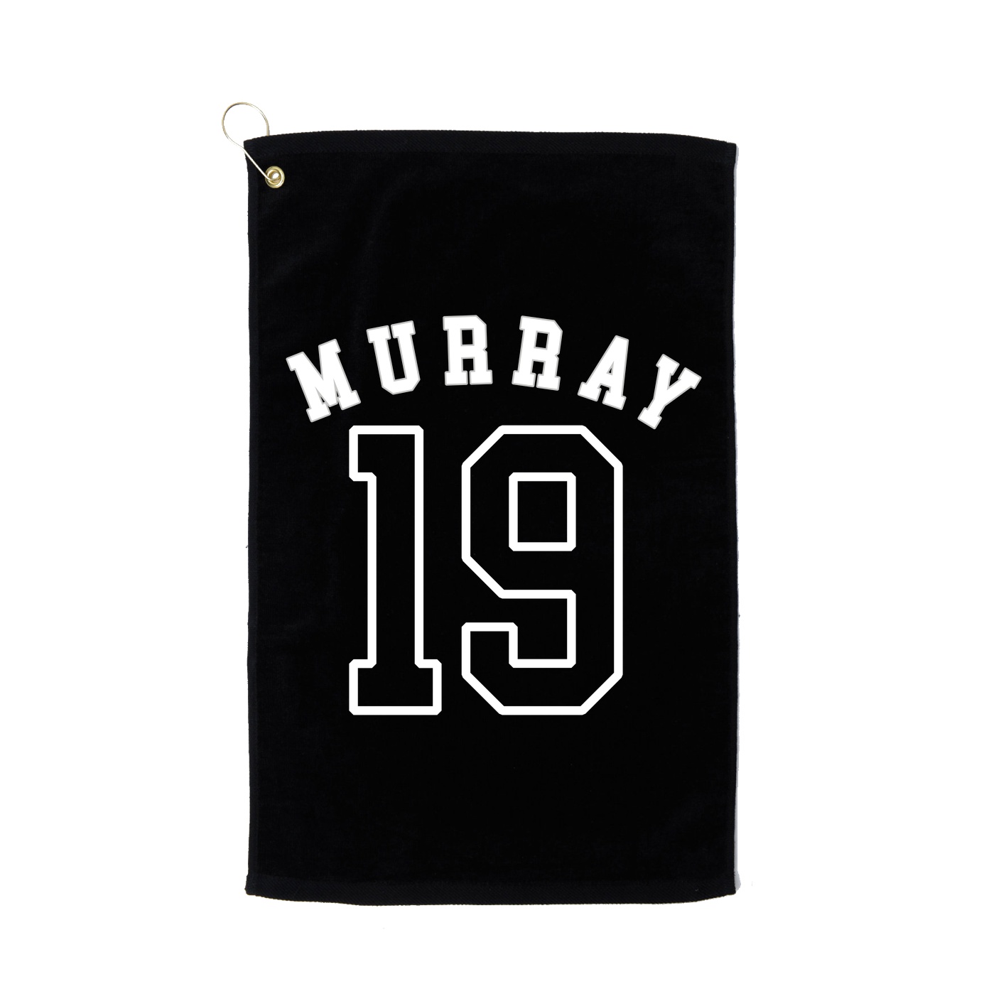 Golf Towel — Shirsey Arch in Black