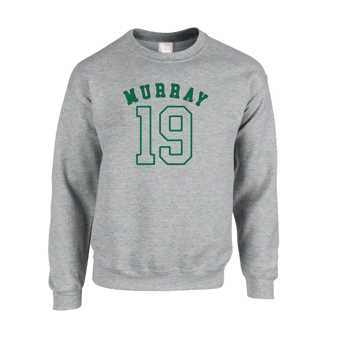 Fleece Crew — Shirsey Arch in Grey