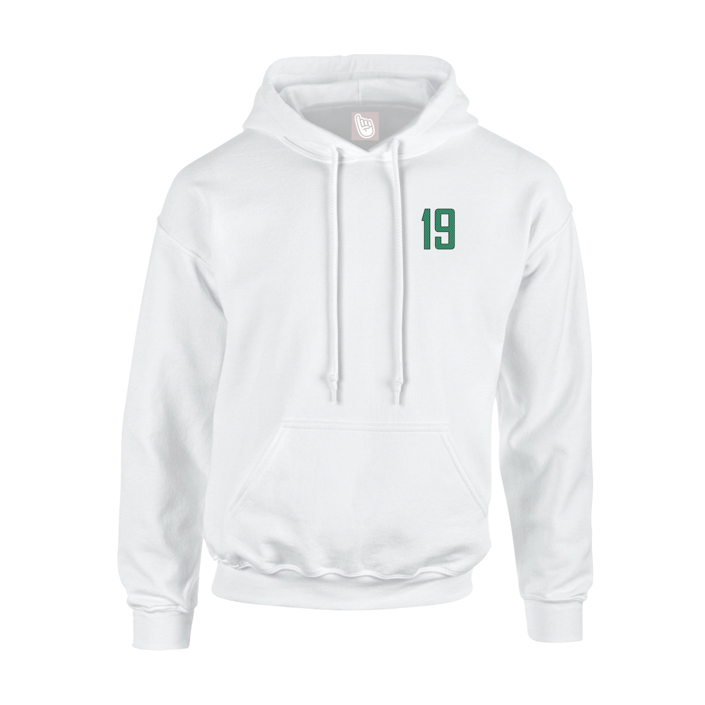 Hoodie — Front Shirsy in White