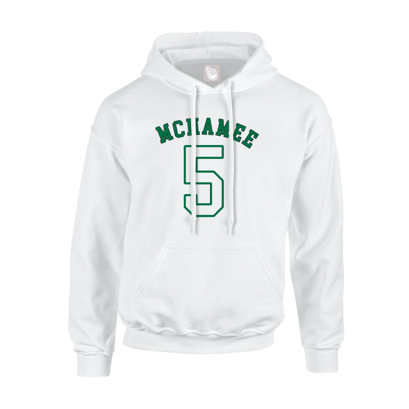 Hoodie — Shirsey Arch in White