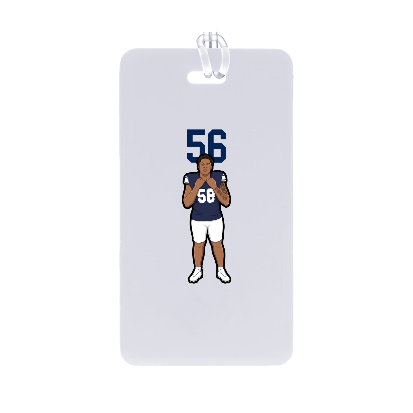 Bag Tag — Number Top in Classic