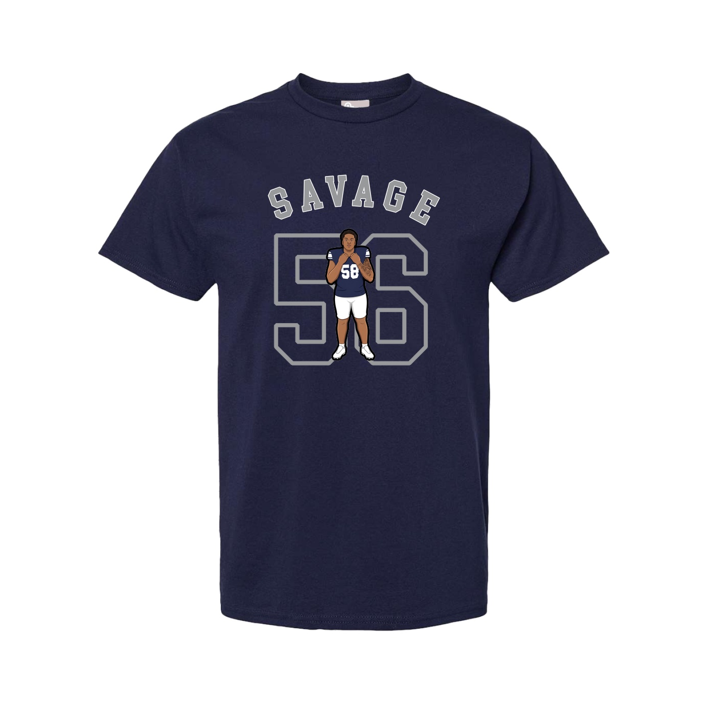 Tee — Shirsey Arch in Navy