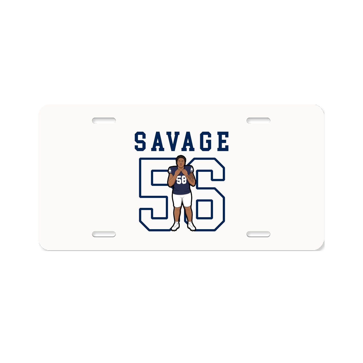 License Plate — Shirsey in Classic