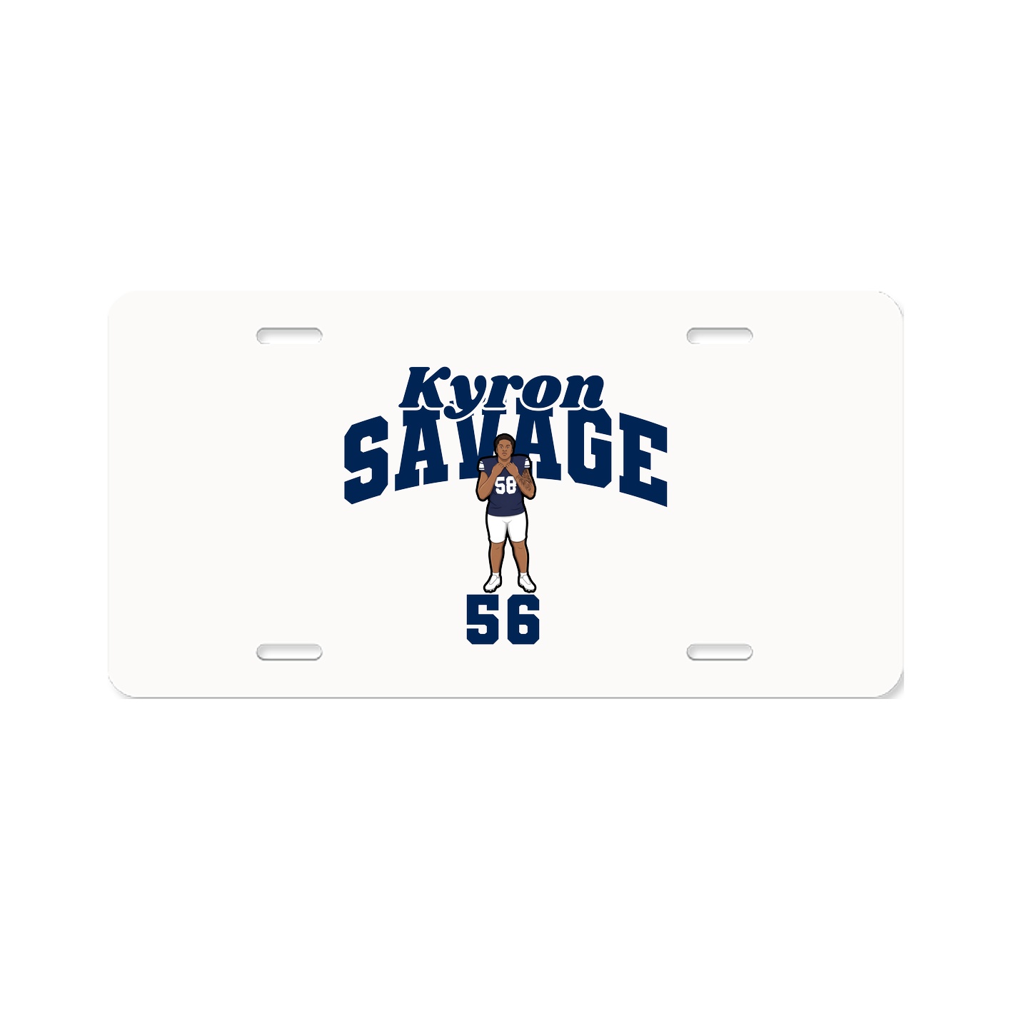 License Plate — Signature Arch in Classic