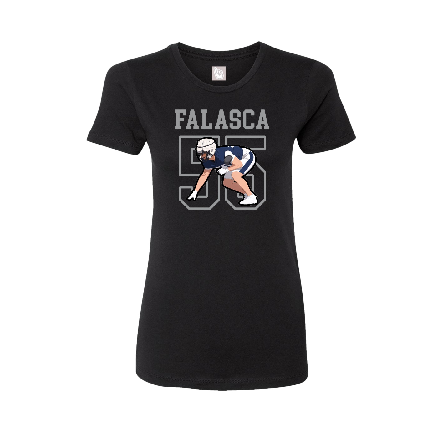 Fitted Women's Tee — Shirsey in Black