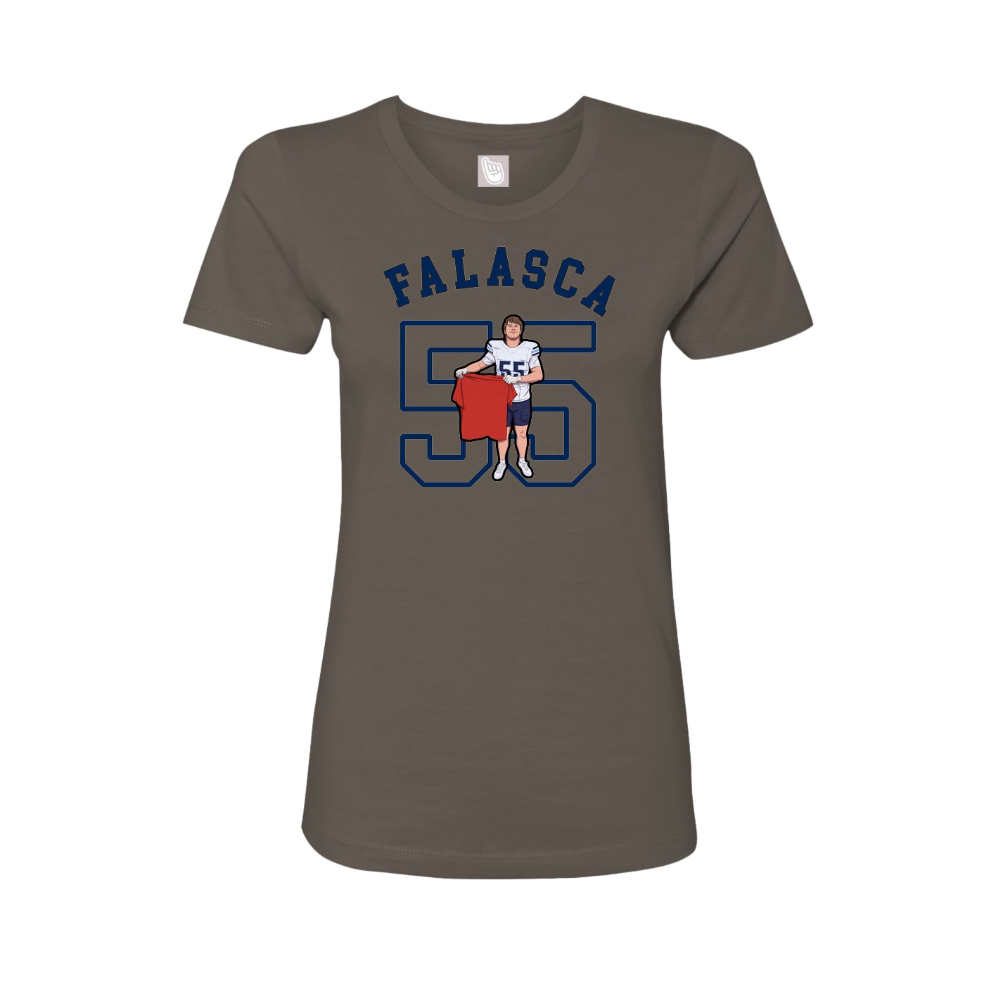 Fitted Women's Tee — Shirsey Arch in Grey