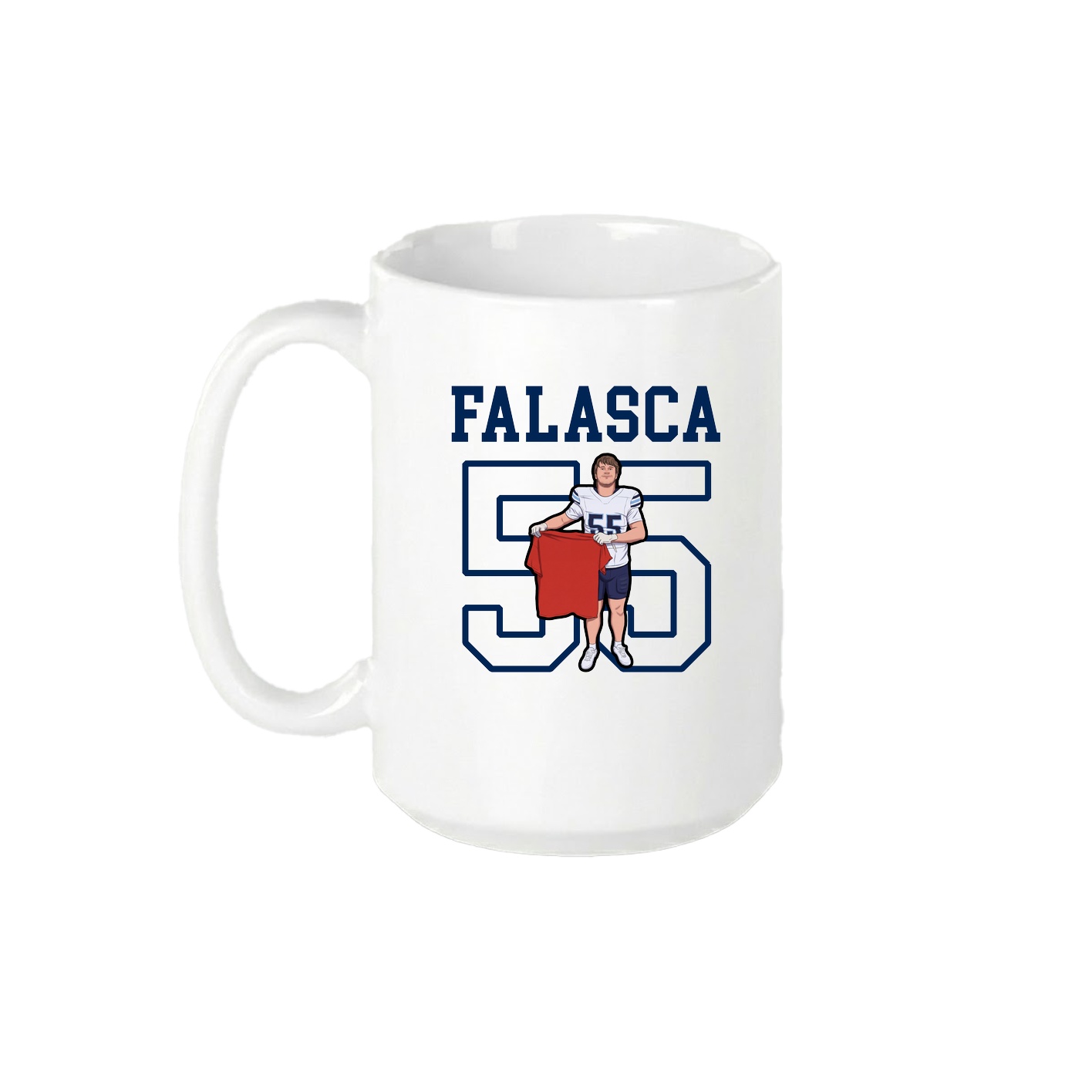 15oz Coffee Mug — Shirsey in White