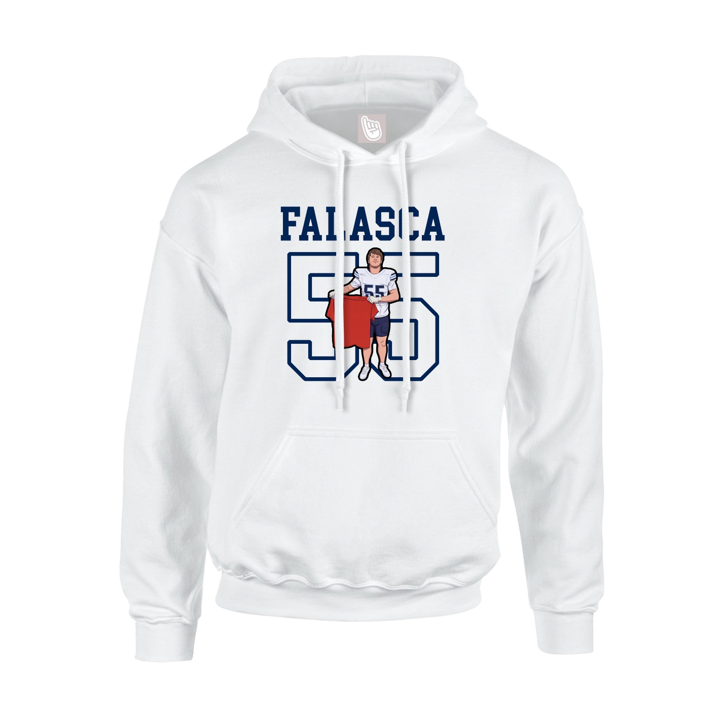 Youth Hoodie — Shirsey in White