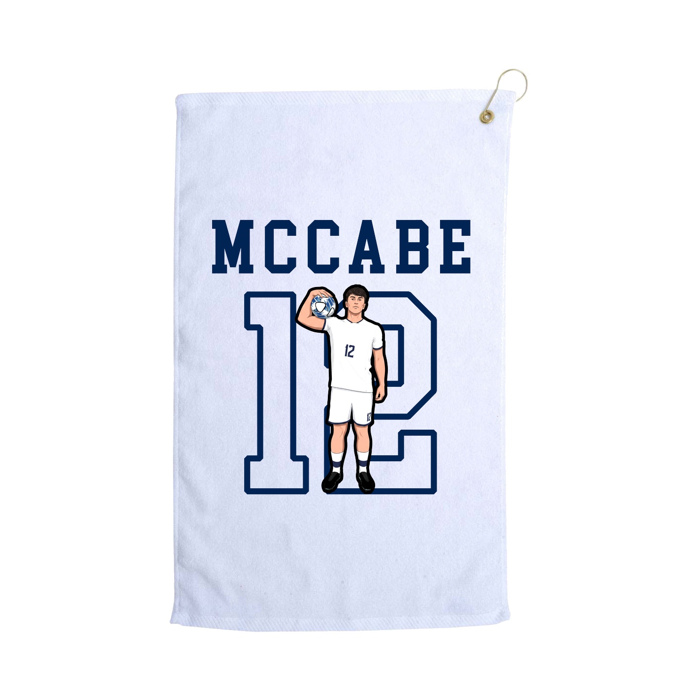 Golf Towel — Shirsey in White