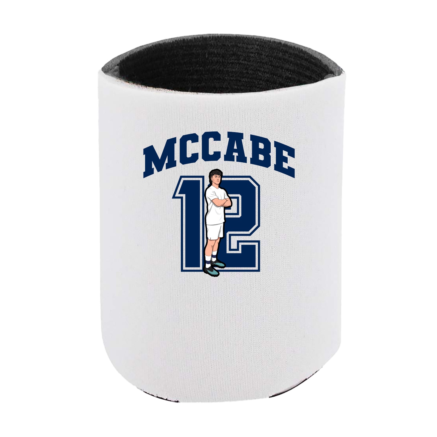 Can Holder — Number in White