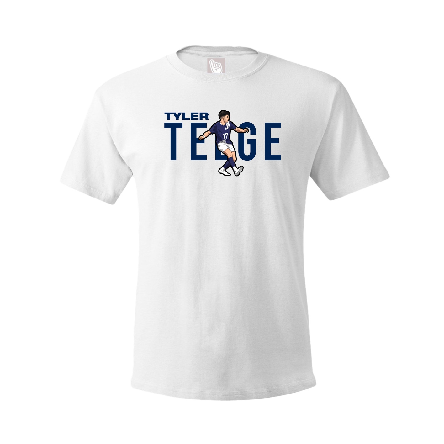 Youth Tee — Player Name in White