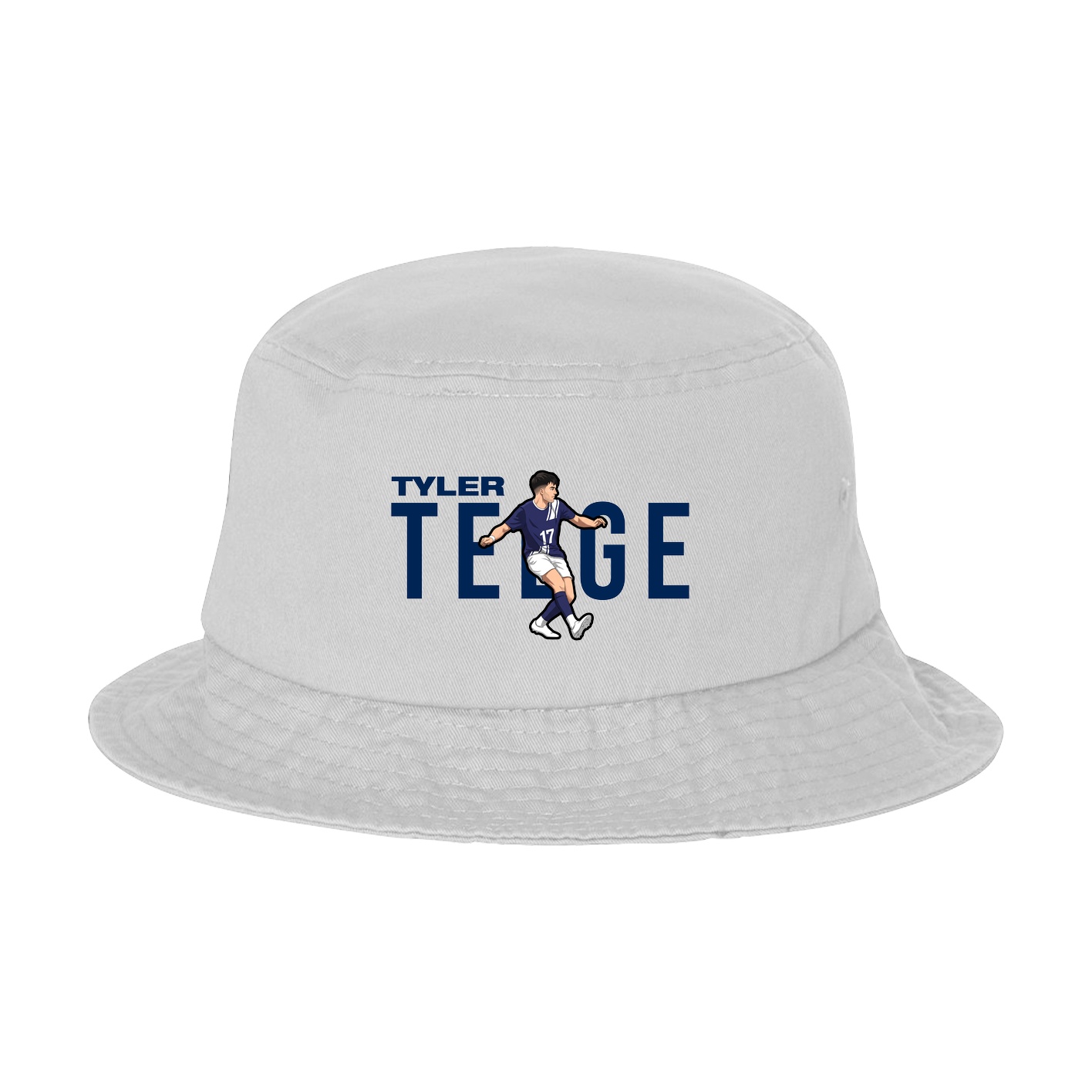 Bucket Cap — Player Name in White