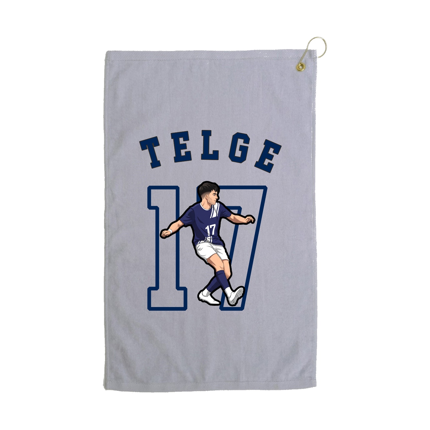 Golf Towel — Shirsey Arch in Grey