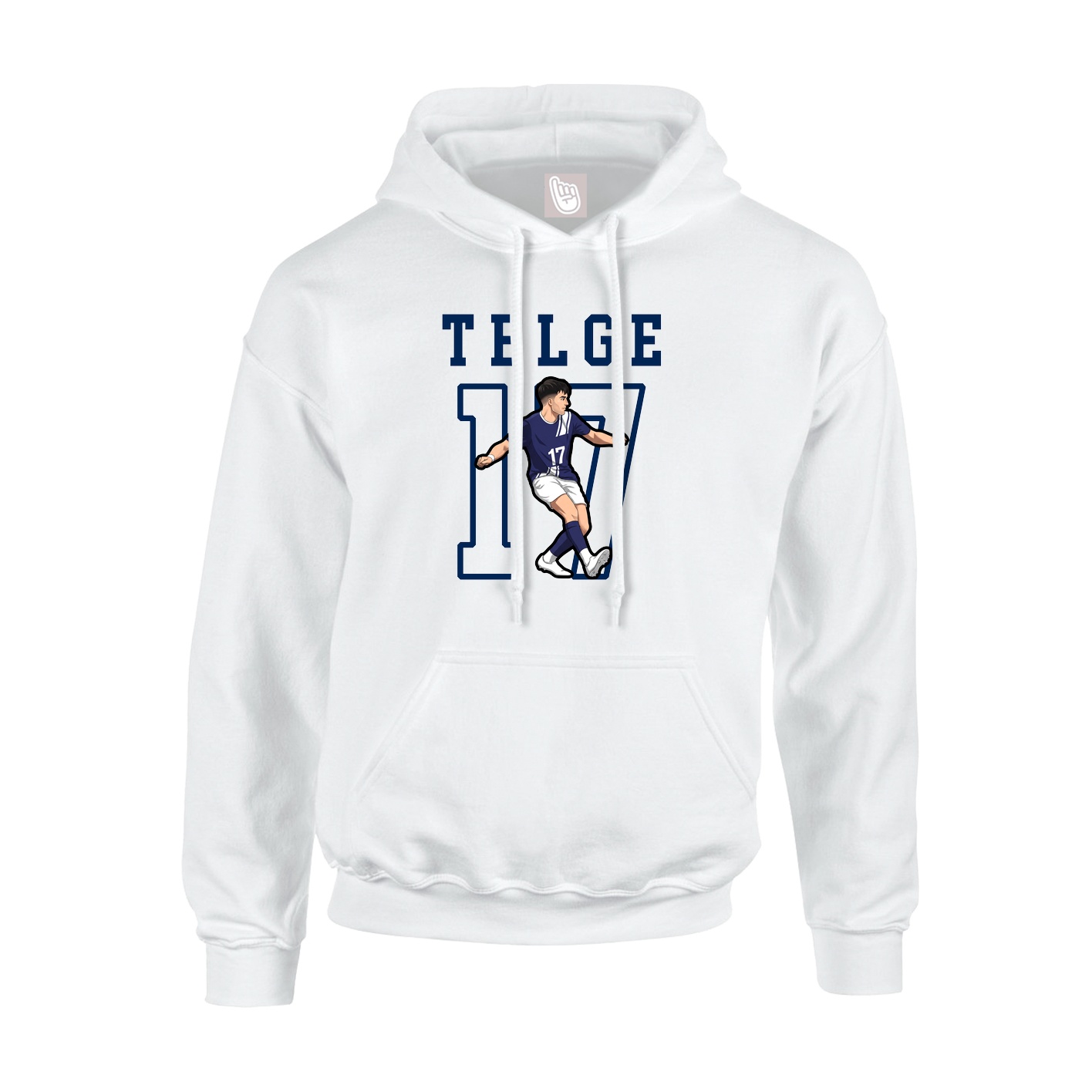 Youth Hoodie — Shirsey in White