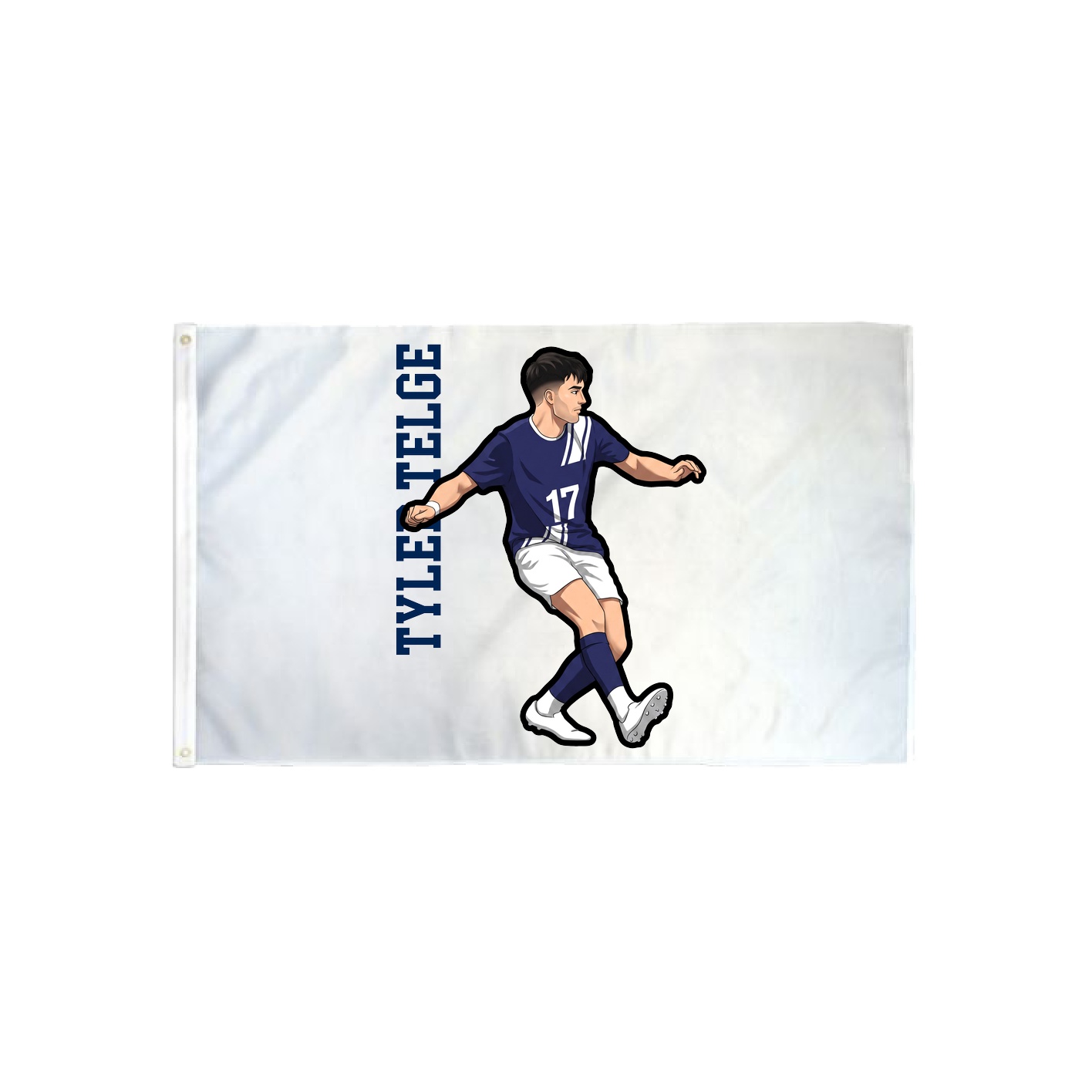 3x5 Flag — Name Vertical in Classic