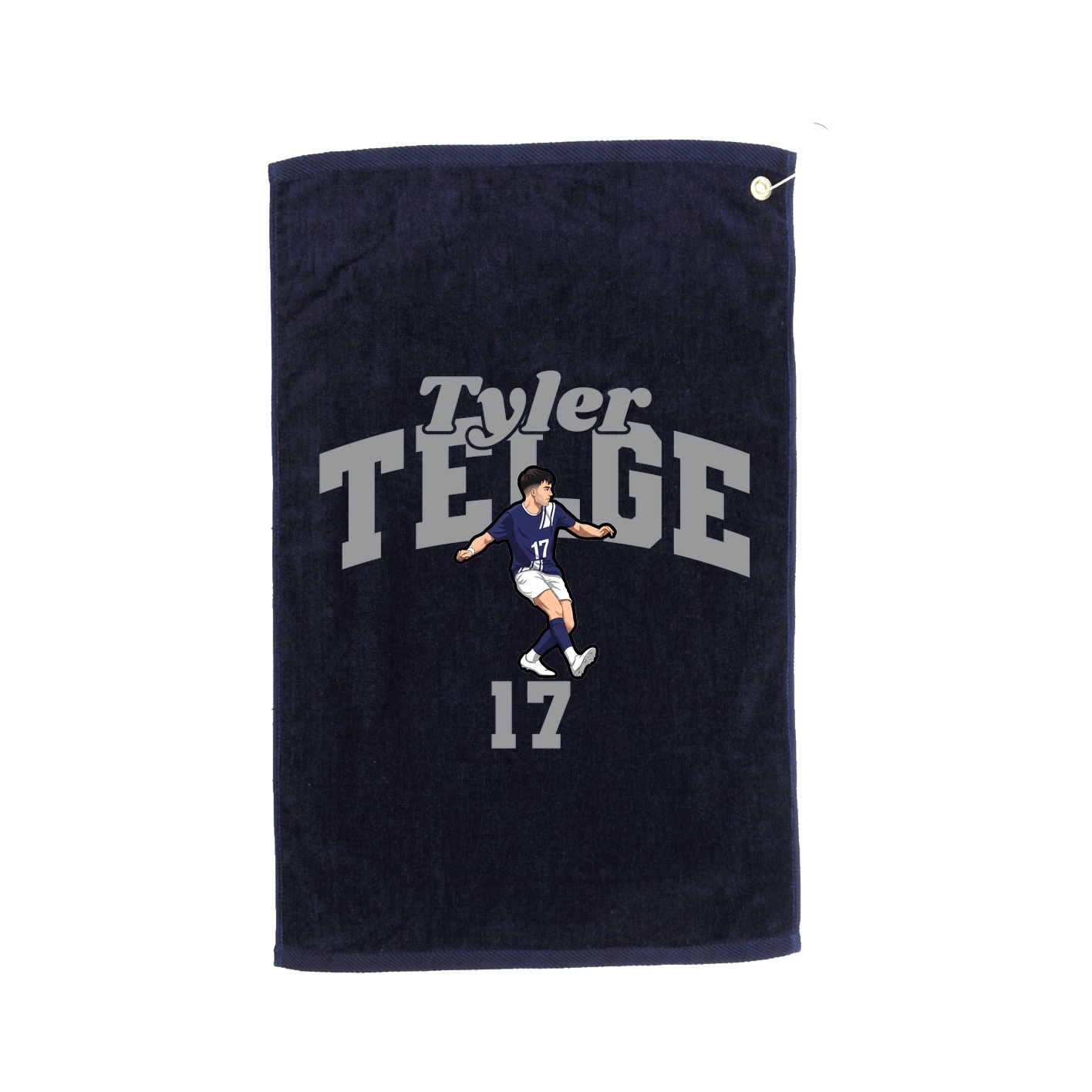 Golf Towel — Signature Arch in Navy