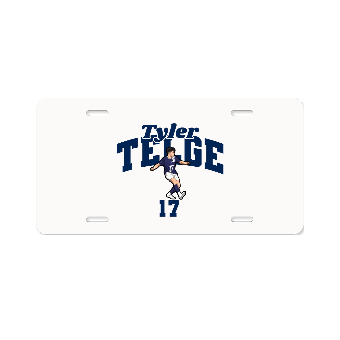 License Plate — Signature Arch in Classic