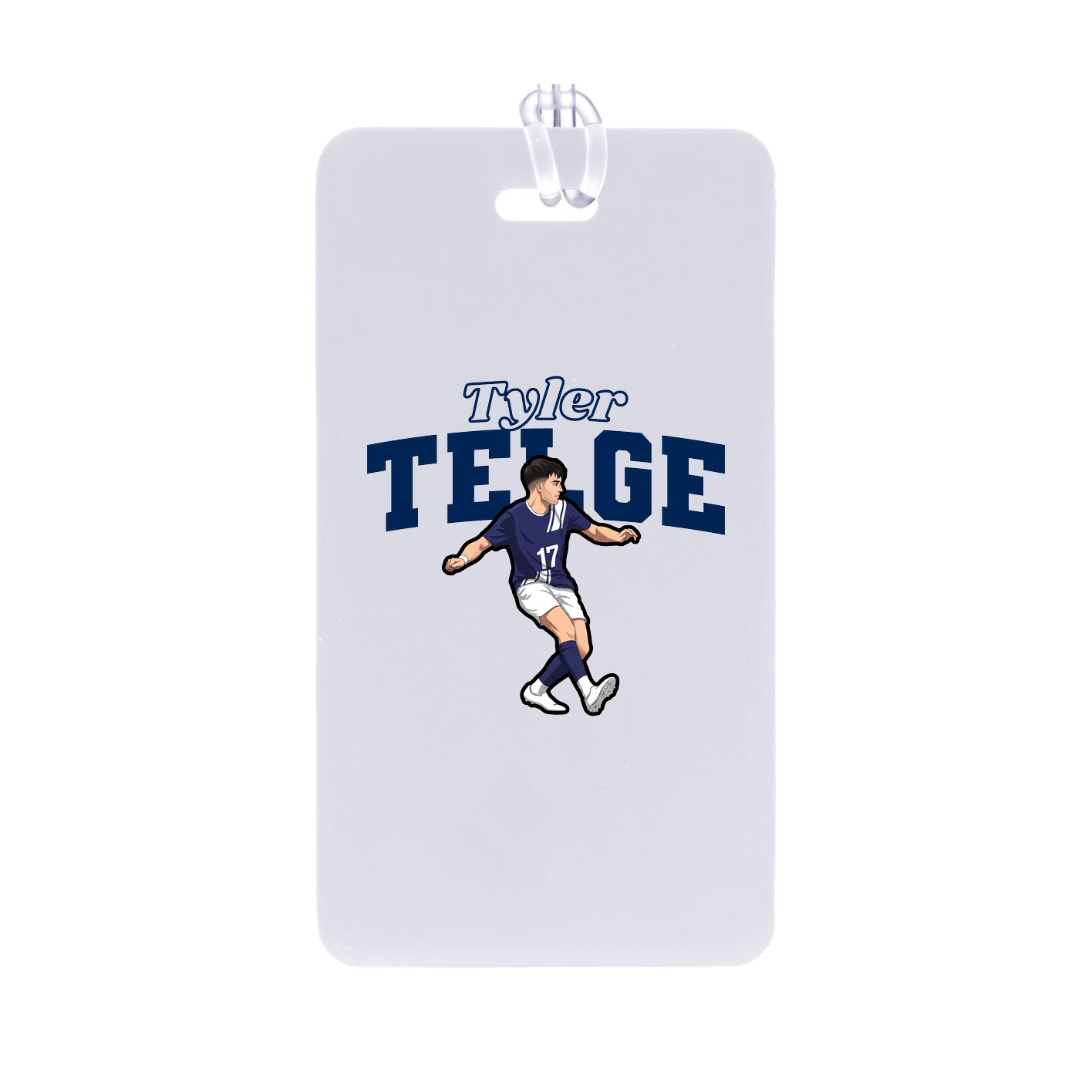 Bag Tag — Name Arch in Classic