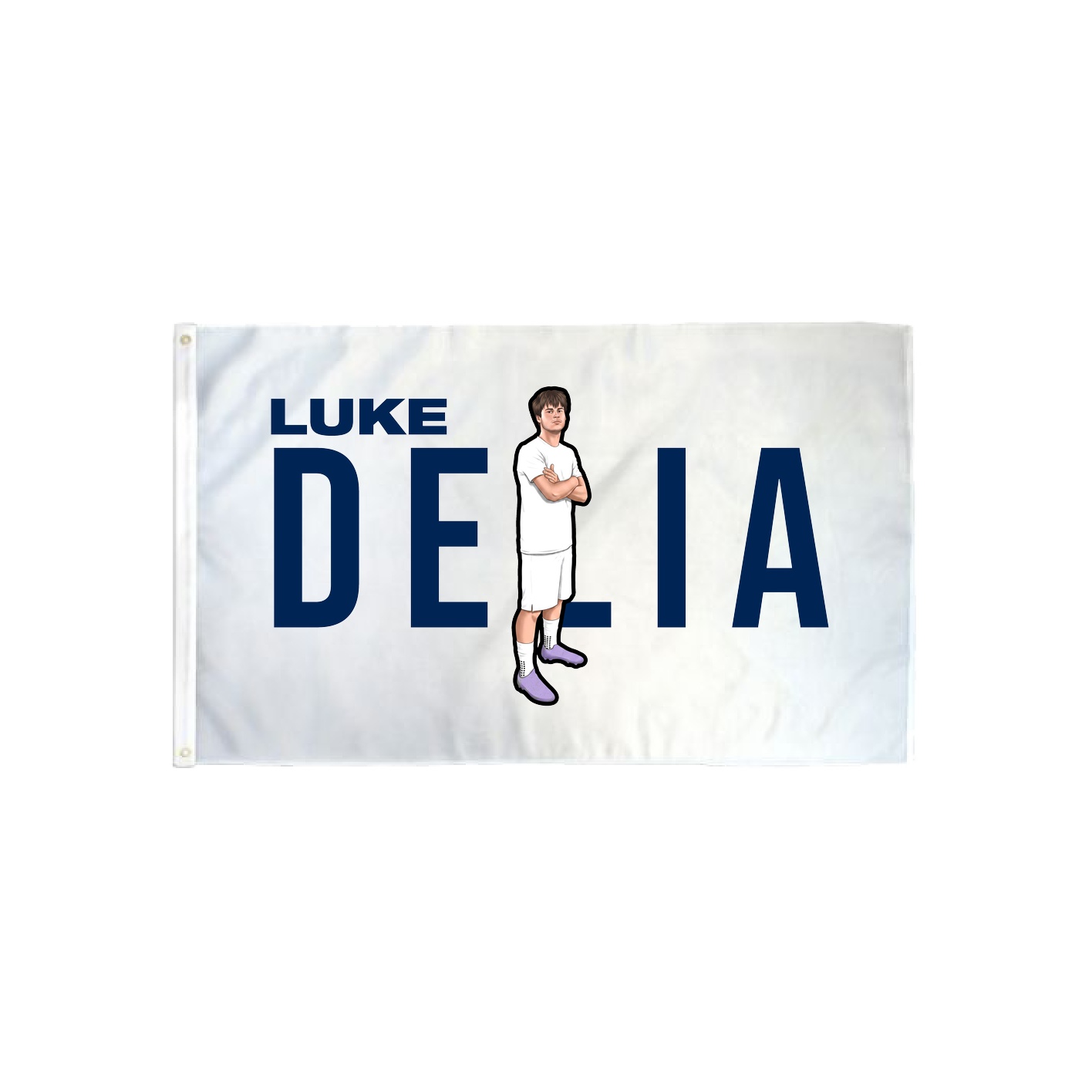 3x5 Flag — Player Name in Classic