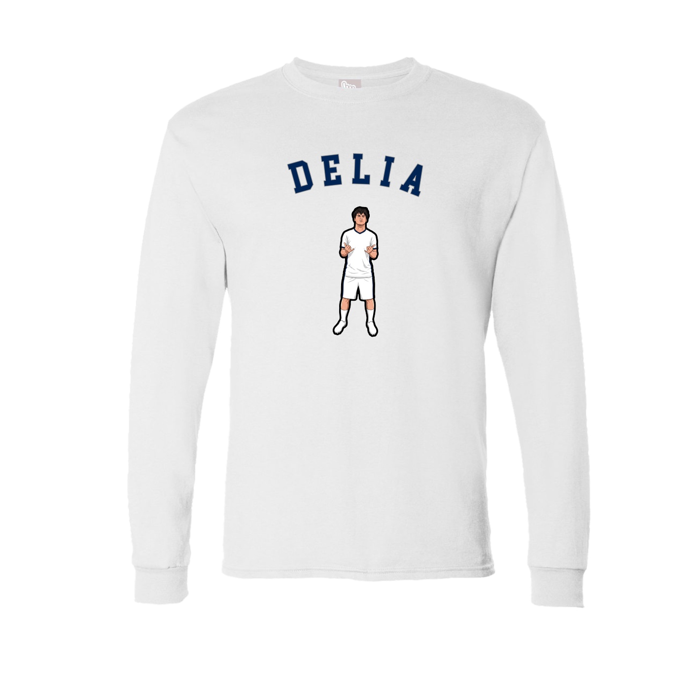 Long Sleeve Tee — Shirsey Arch in White