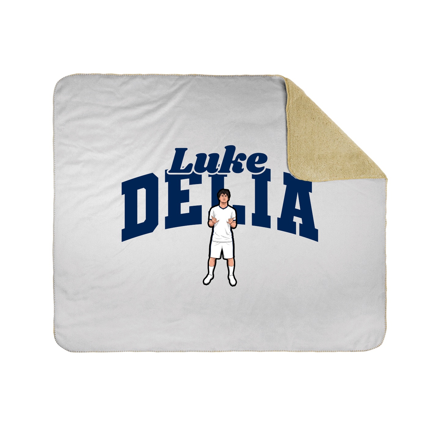 Throw Blanket — Signature Arch in White
