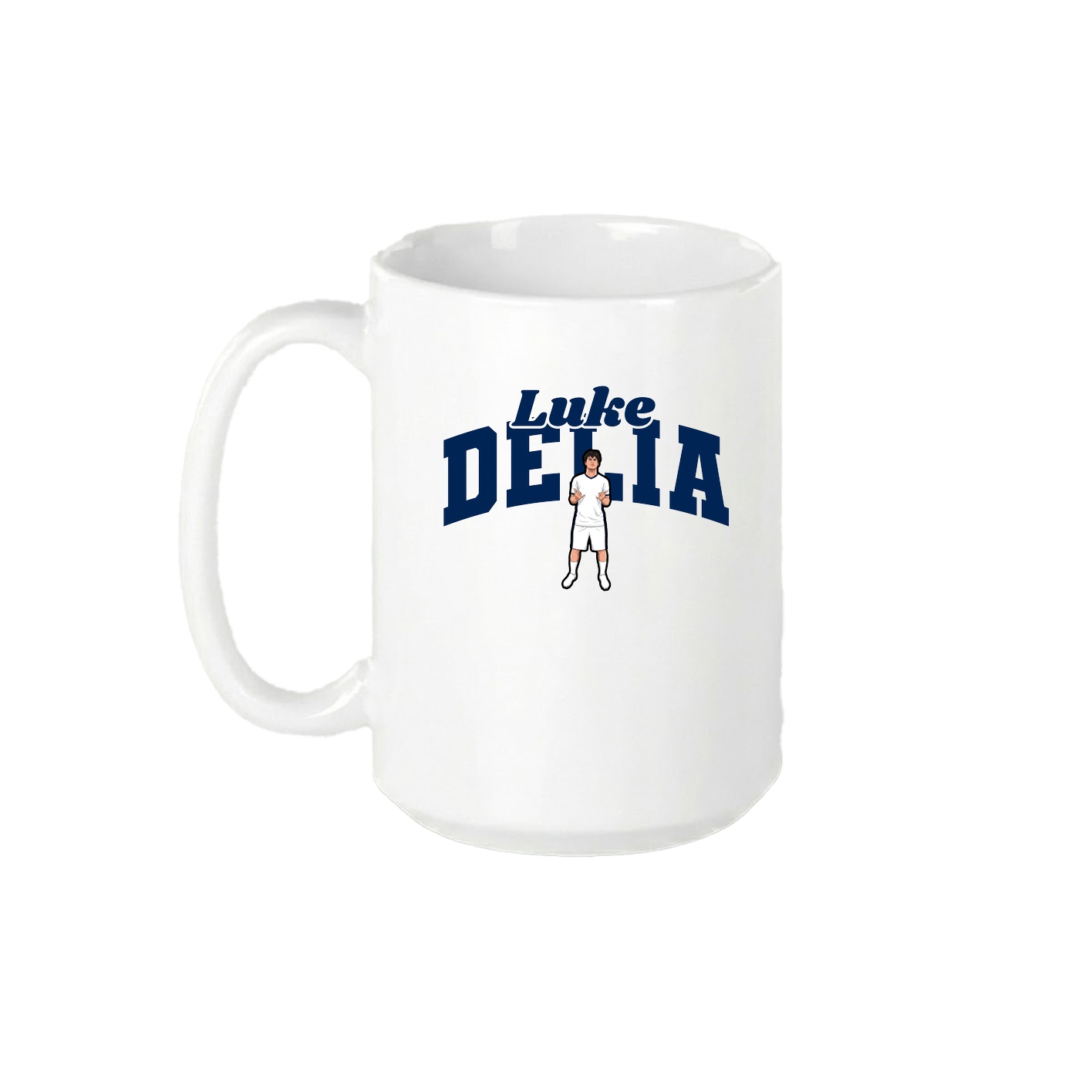 15oz Coffee Mug — Signature Arch in White