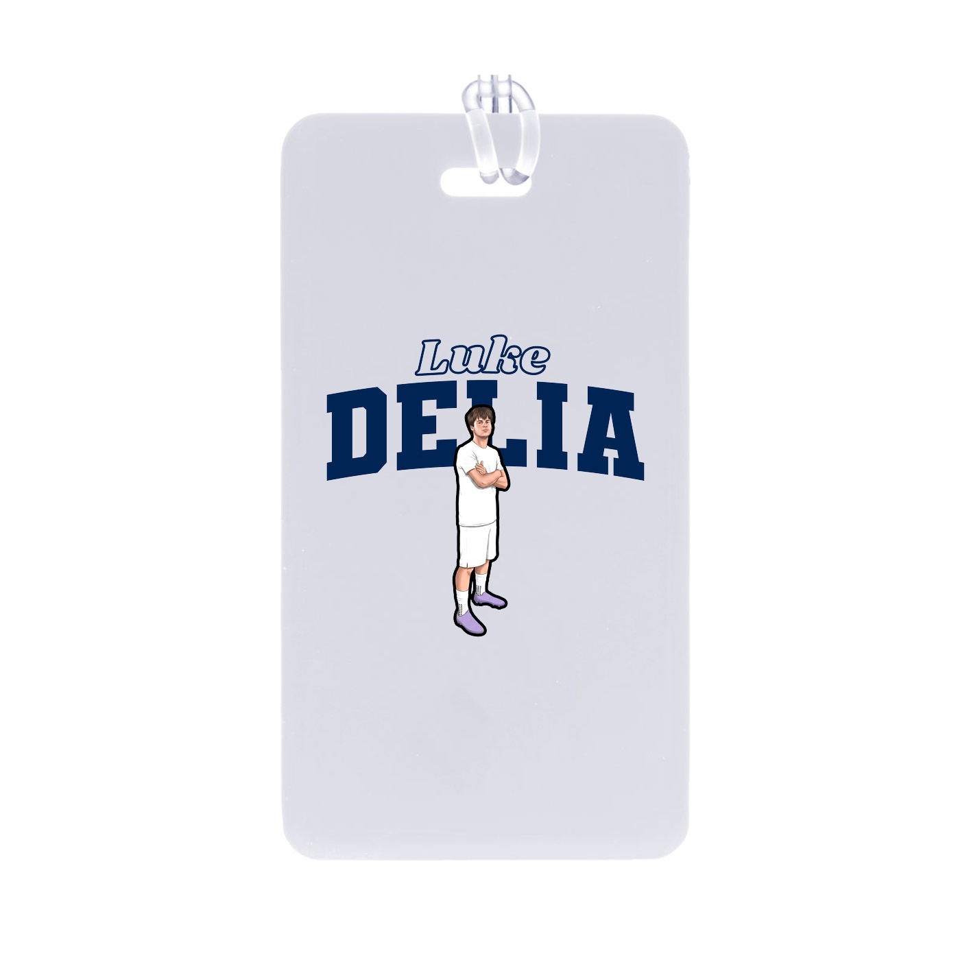 Bag Tag — Name Arch in Classic