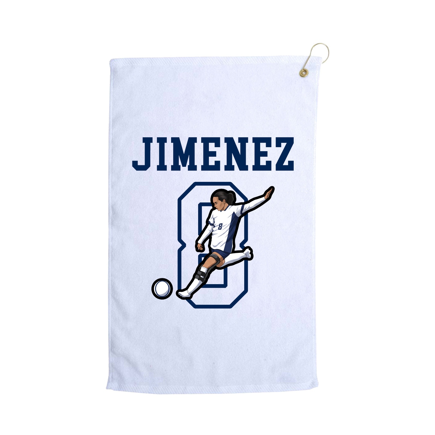 Golf Towel — Shirsey in White