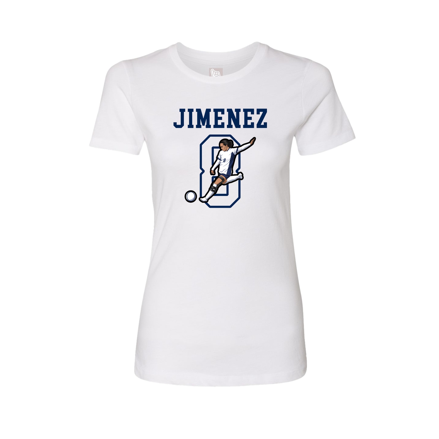 Fitted Women's Tee — Shirsey in White