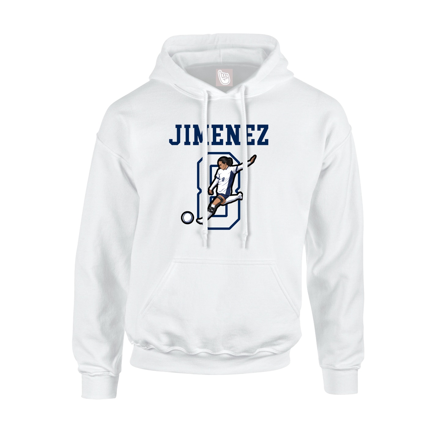 Youth Hoodie — Shirsey in White