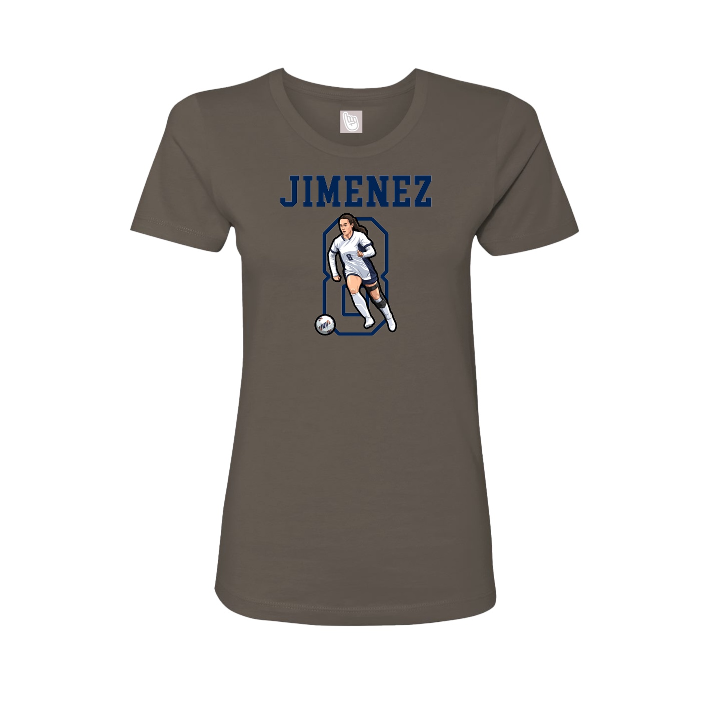 Fitted Women's Tee — Shirsey in Grey