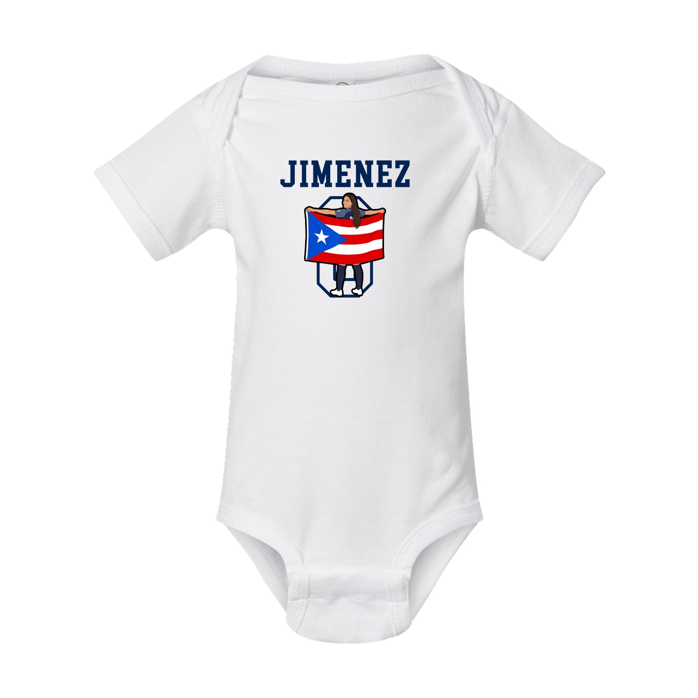 Baby Onesie — Shirsey in White