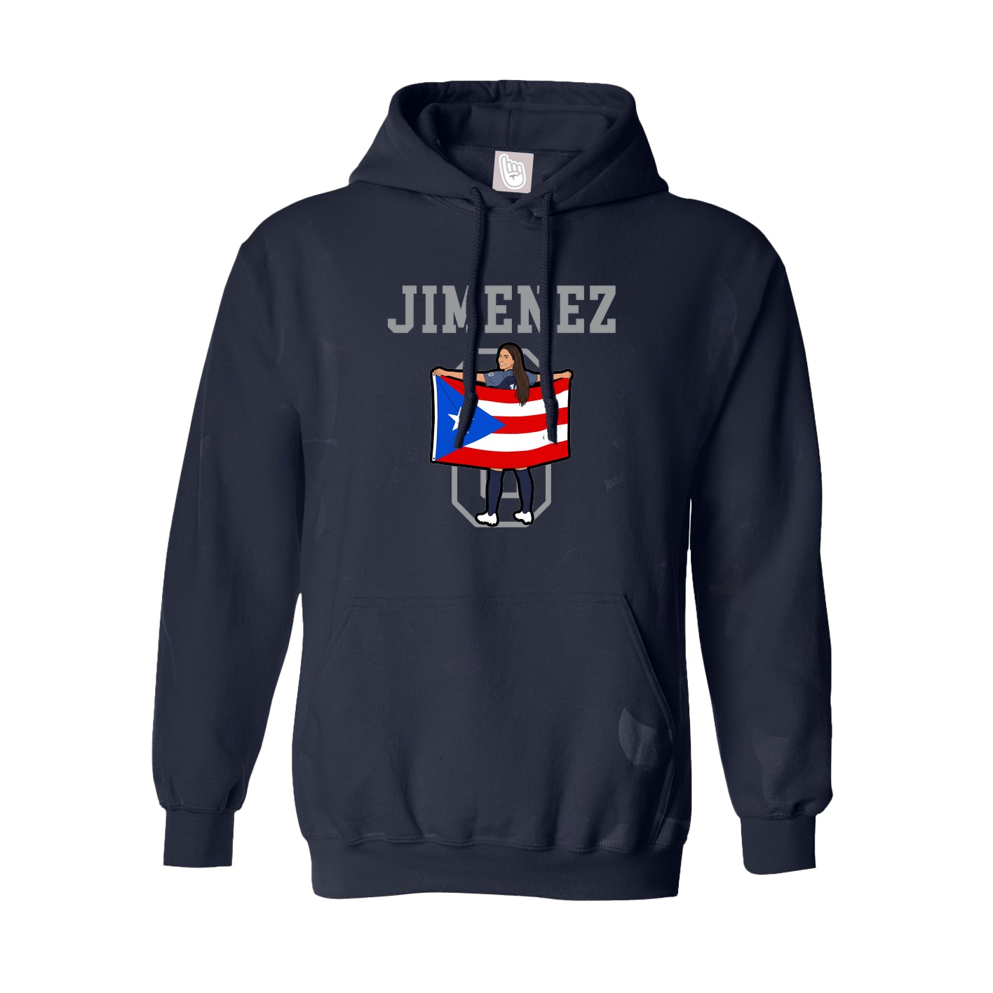 Youth Hoodie — Shirsey in Navy