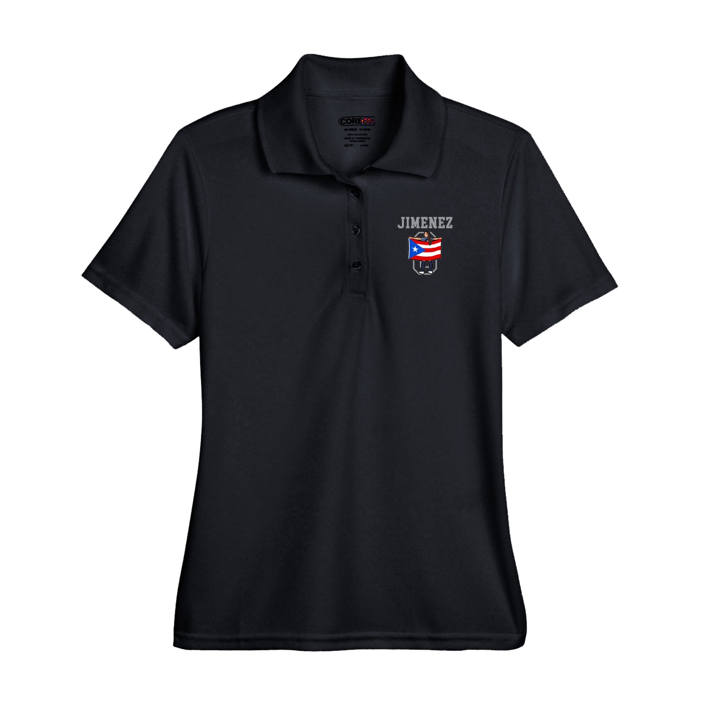 Performance Polo — Shirsey in Black