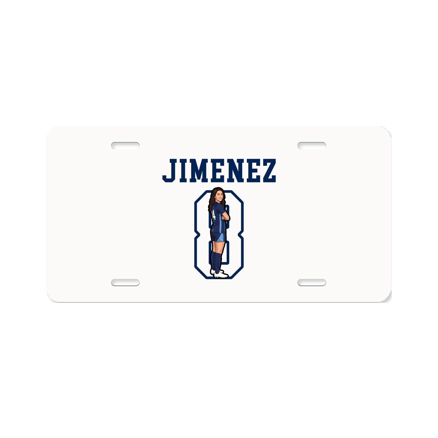 License Plate — Shirsey in Classic