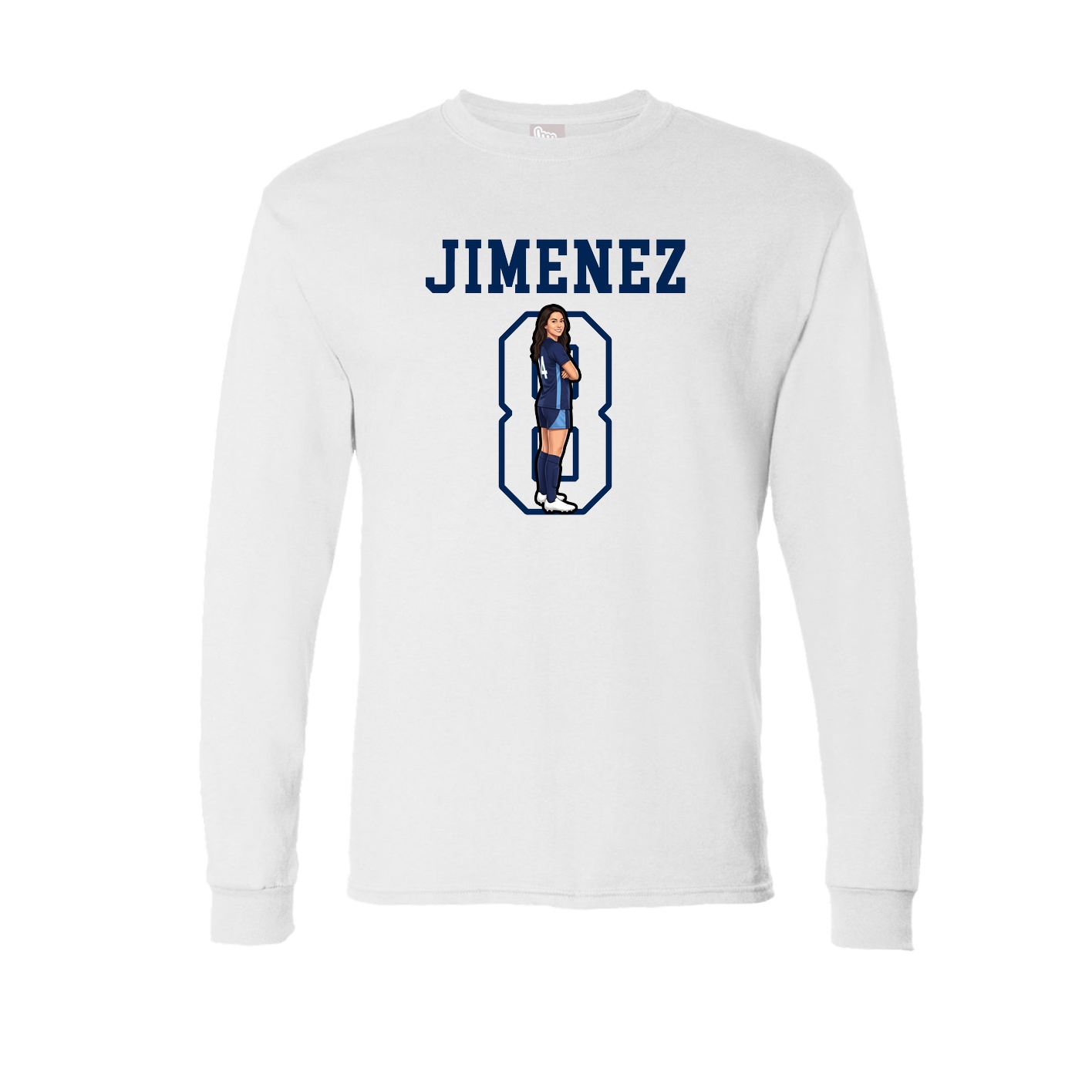 Long Sleeve Tee — Shirsey in White