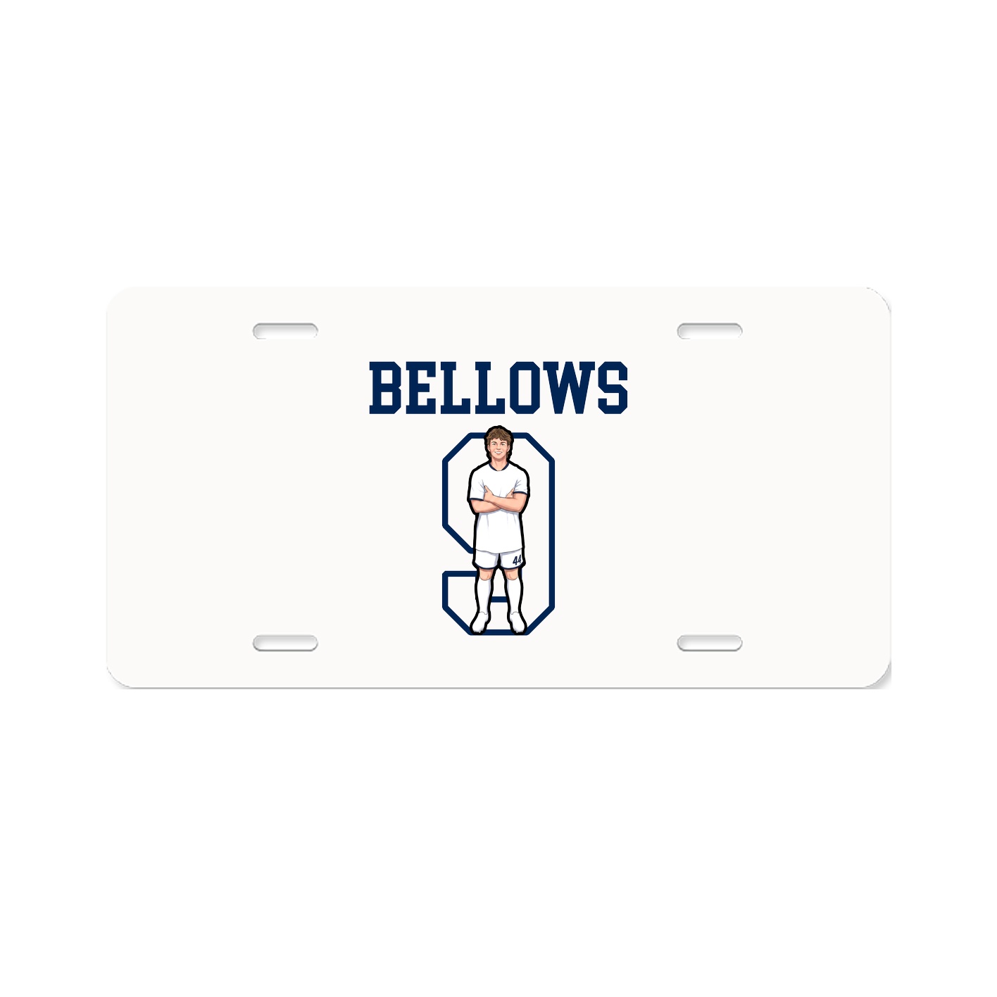 License Plate — Shirsey in Classic
