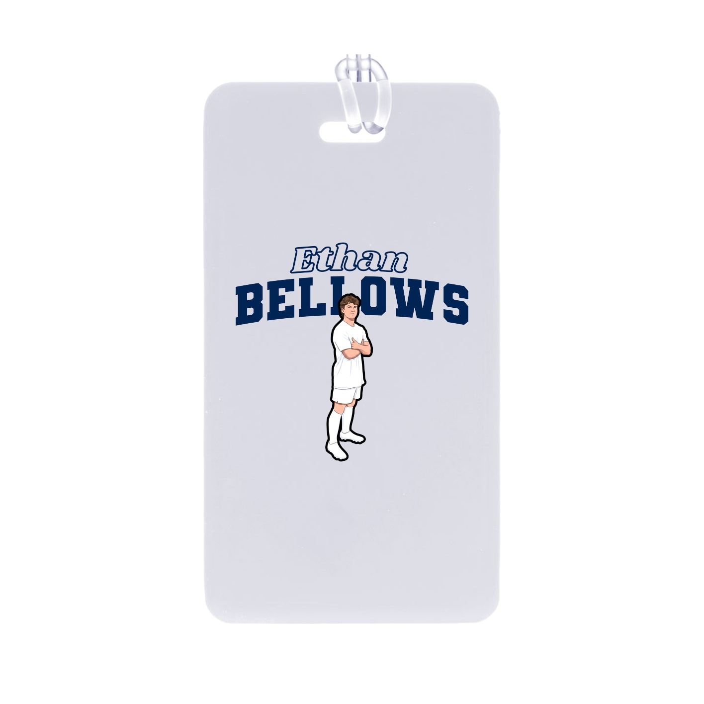 Bag Tag — Name Arch in Classic