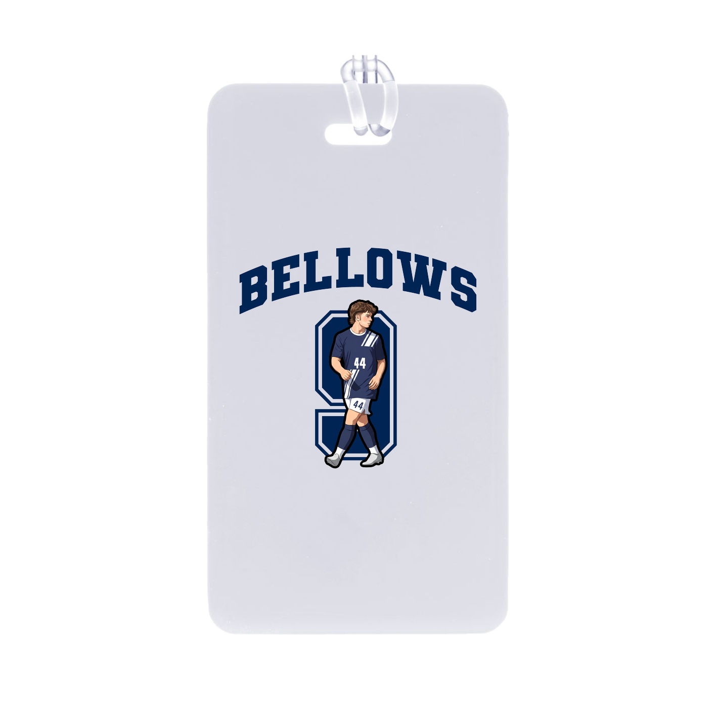 Bag Tag — Number in Classic