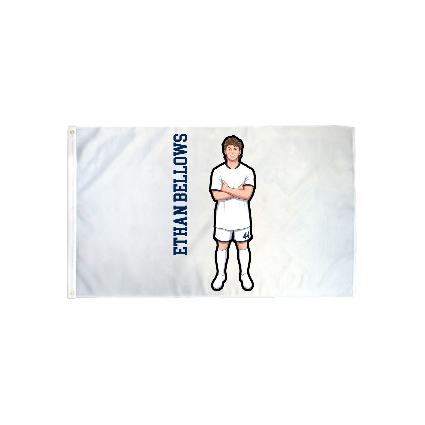 3x5 Flag — Name Vertical in Classic