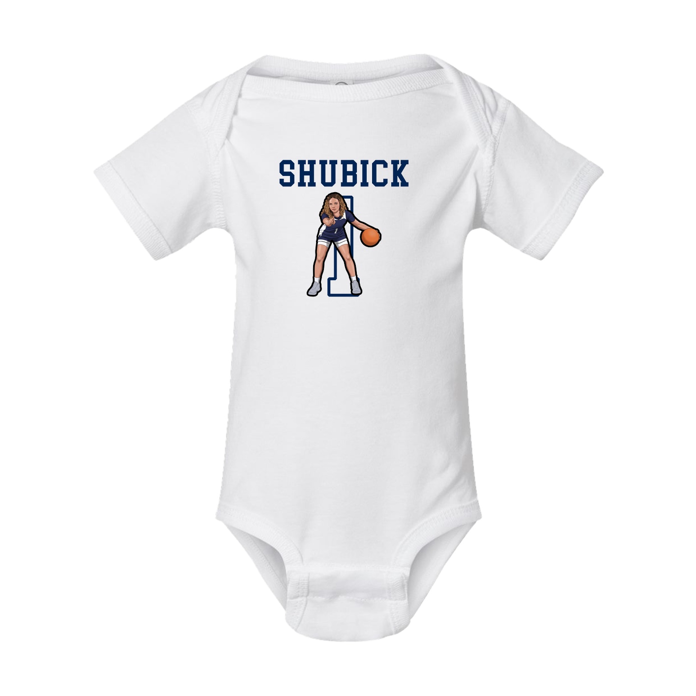 Baby Onesie — Shirsey in White