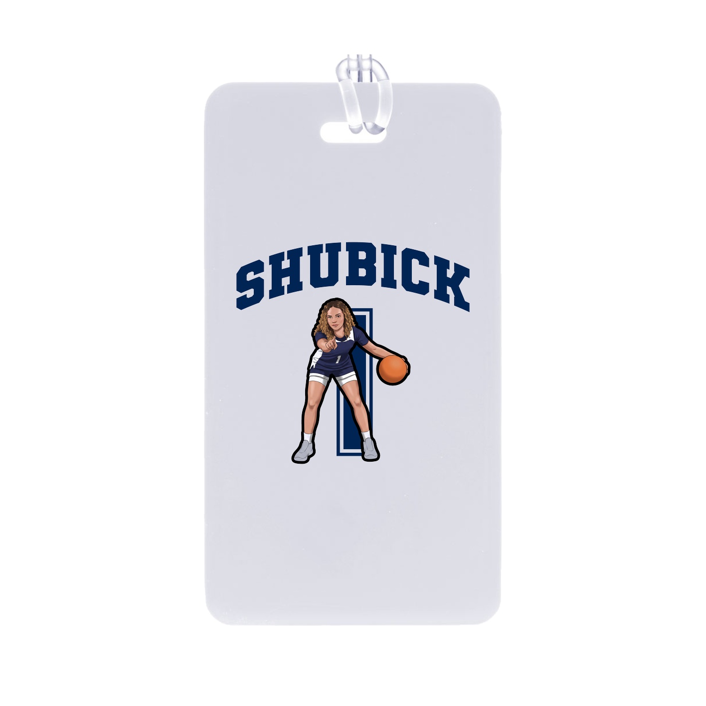 Bag Tag — Number in Classic