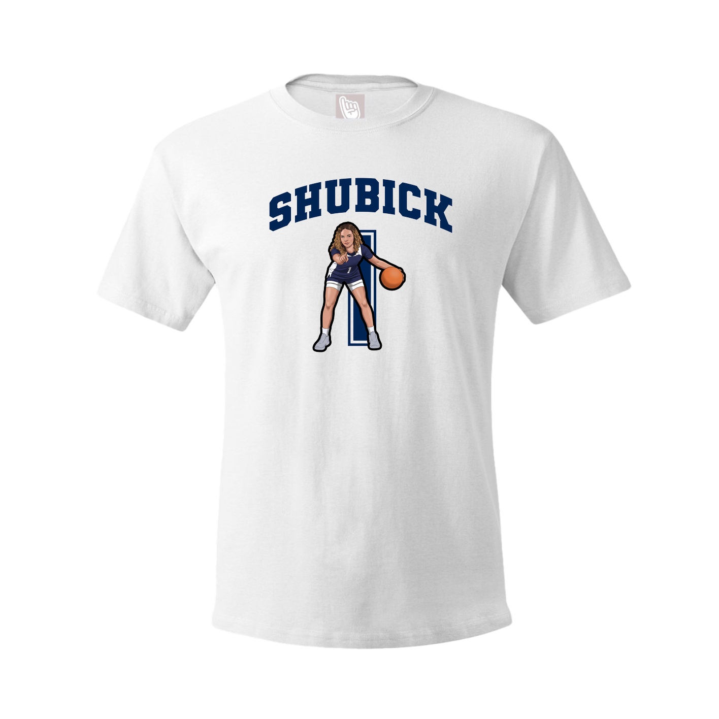 Tee — Number in White