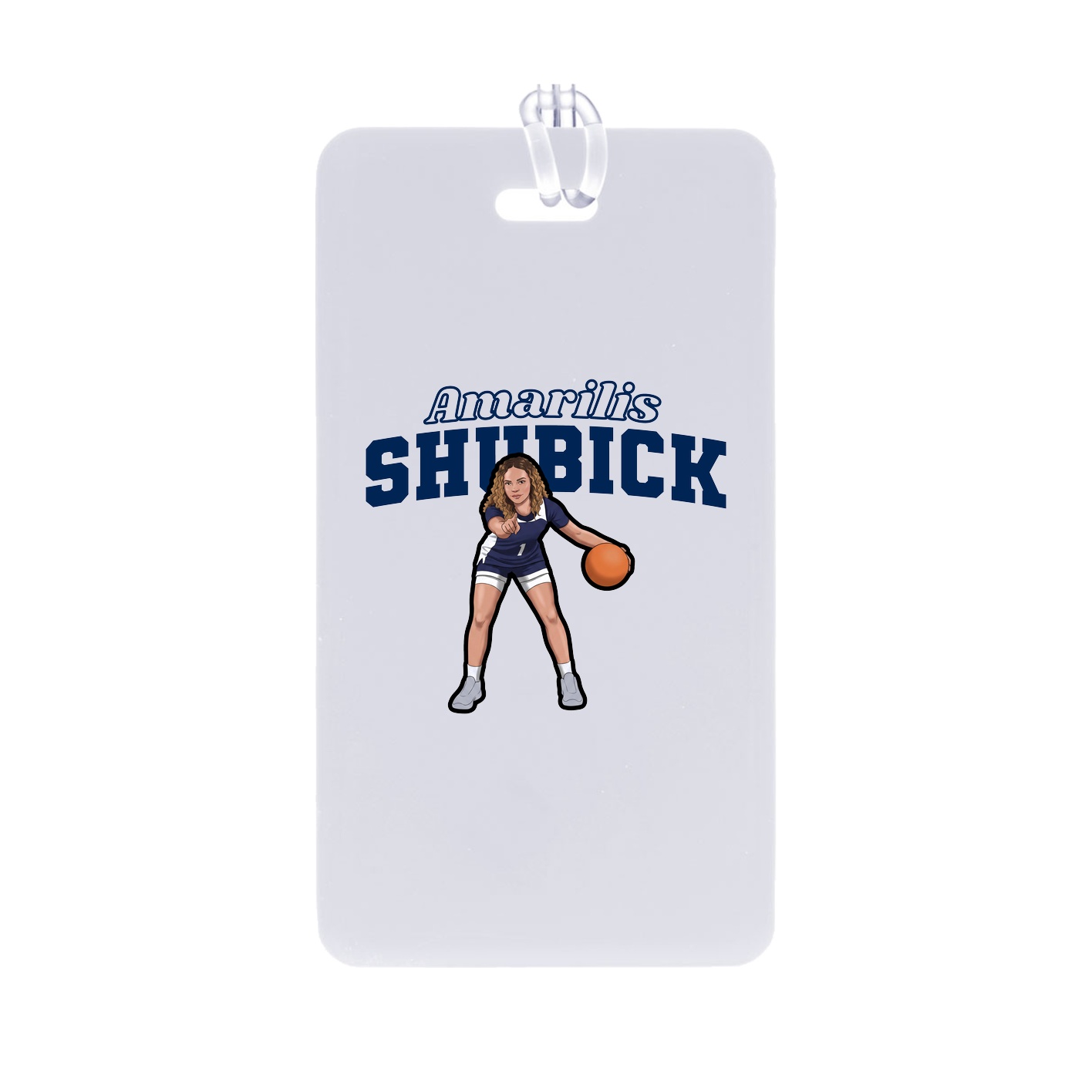 Bag Tag — Name Arch in Classic