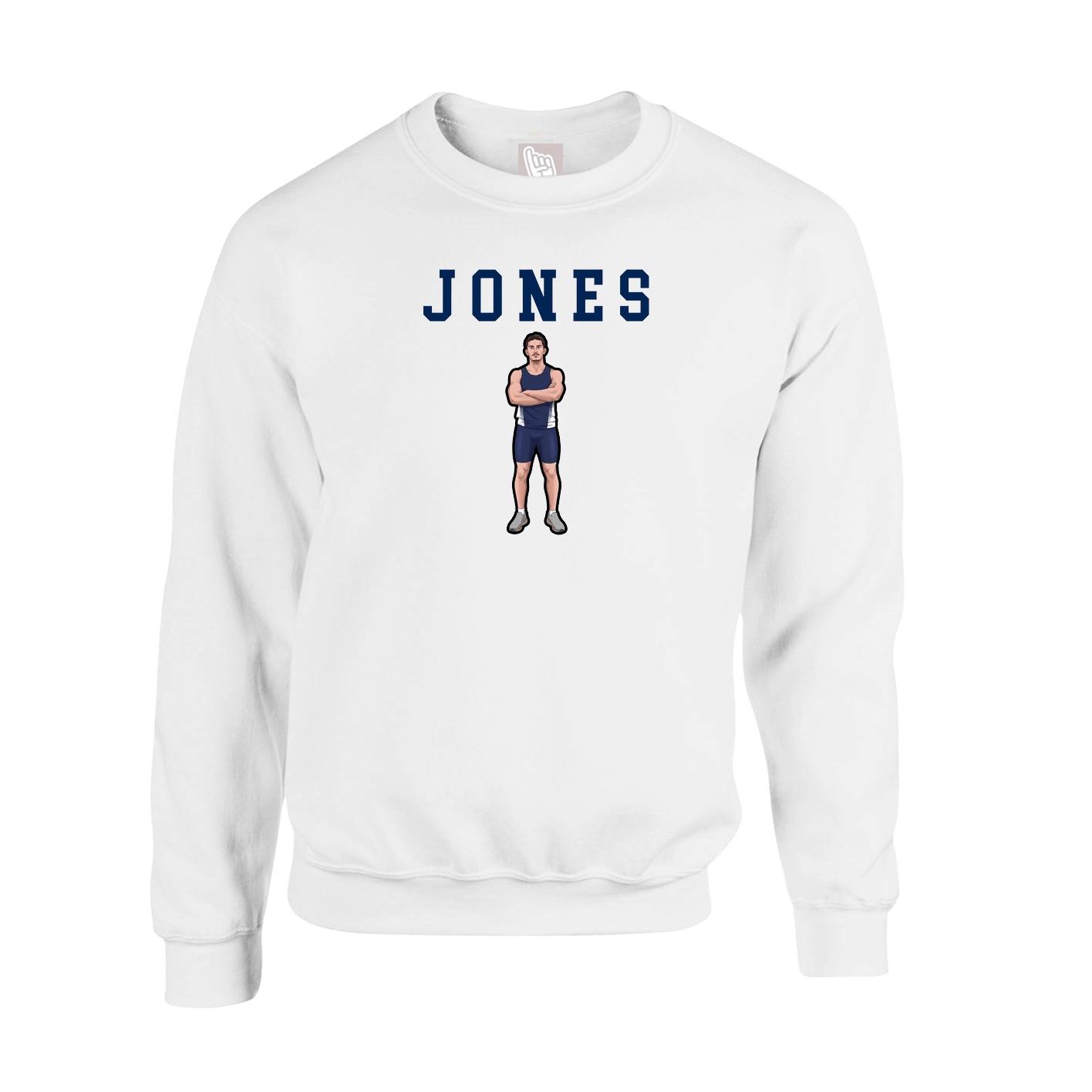 Fleece Crew — Shirsey in White