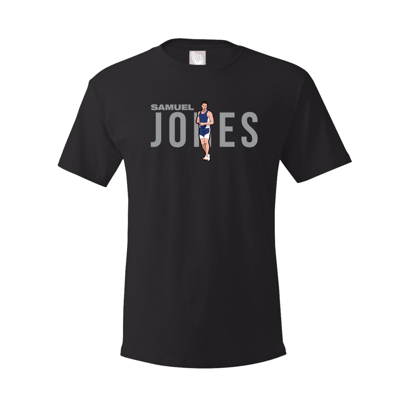 Youth Tee — Player Name in Black