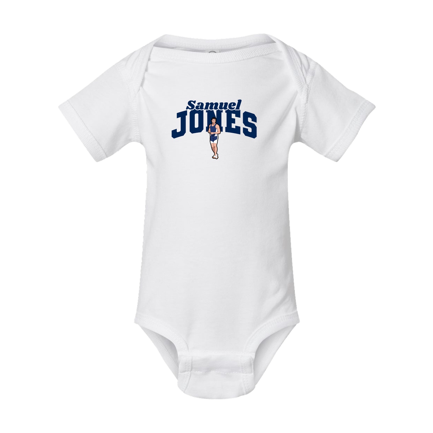 Baby Onesie — Signature Arch in White