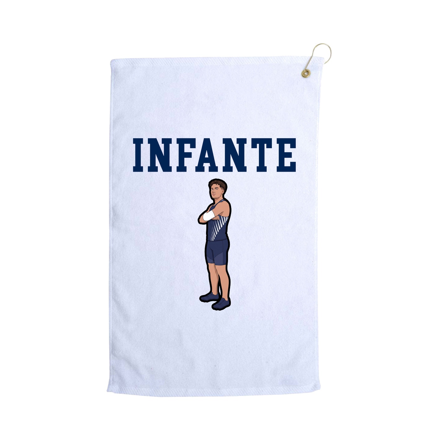 Golf Towel — Shirsey in White