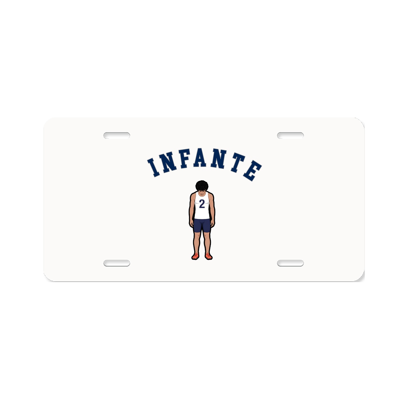 License Plate — Shirsey Arch in Classic