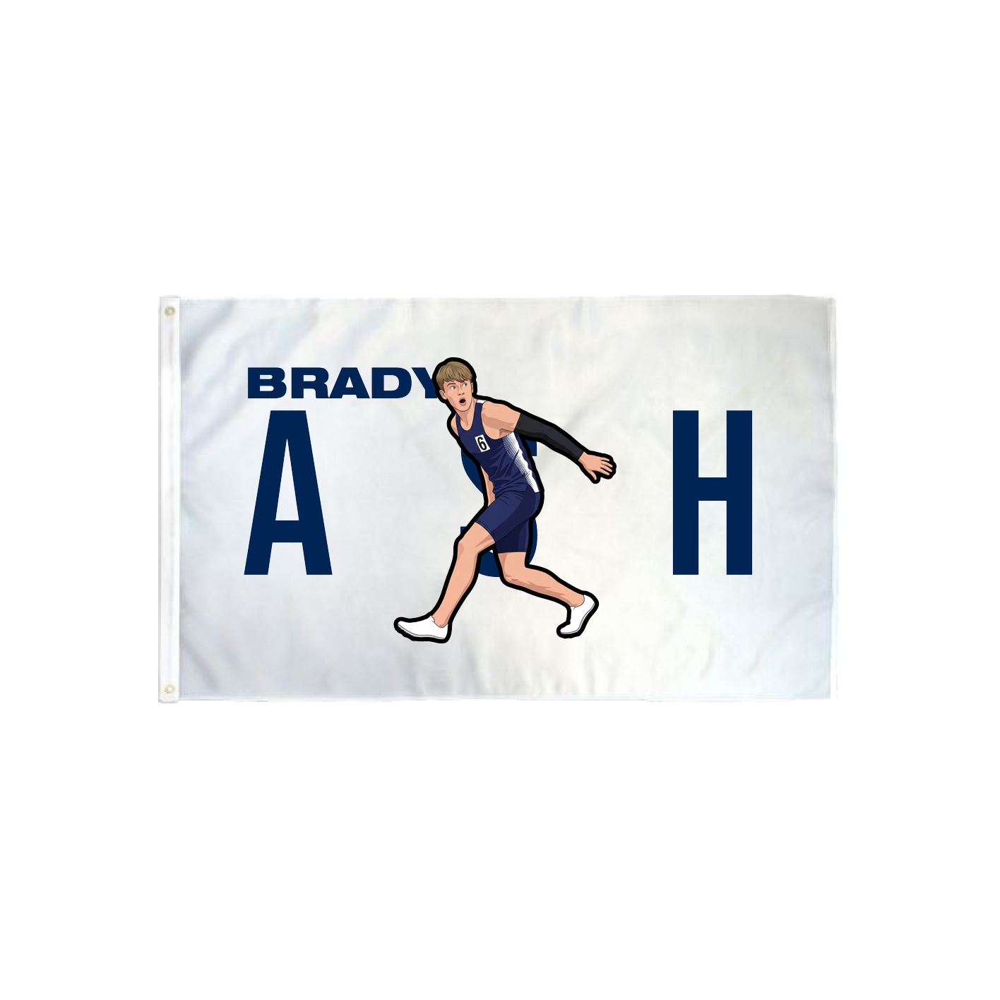 3x5 Flag — Player Name in Classic